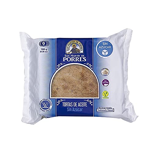 San Martín De Porres Torta Aceite Sin Azúcar 6 Unidades - 180 gr.