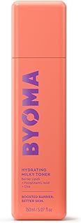 BYOMA Hydrating Milky Toner - Dewy, Ultra Hydrating Toner for Face - Soothes Skin, Locks in Moisture, Reduces Redness - Barrier Repair - 5.07 fl oz