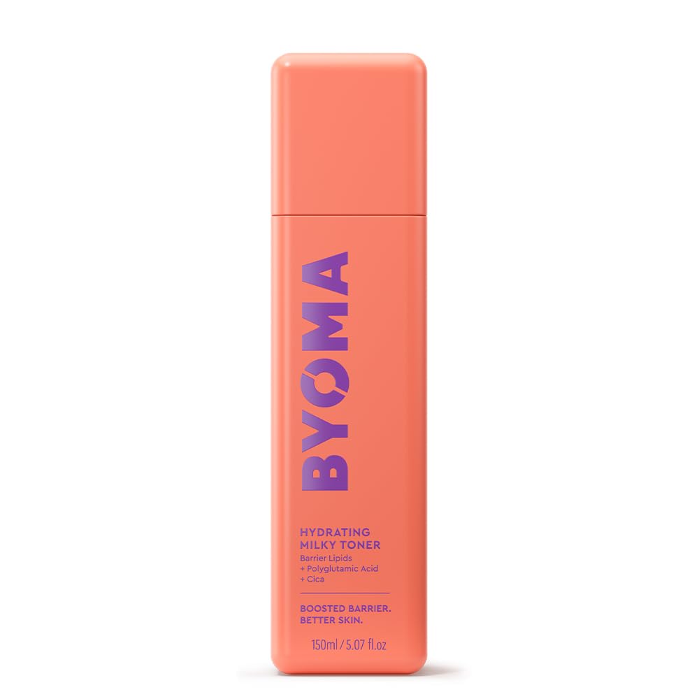 BYOMAHydrating Milky Toner - Dewy, Ultra Hydrating Toner for Face - Soothes Skin, Locks in Moisture, Reduces Redness - Barrier Repair - 5.07 fl oz