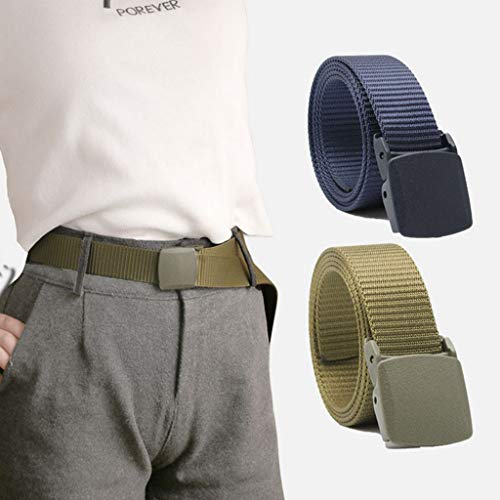 4pcs Cinto De Nylon Unisex Fivela De Slide Automática Cinto Tático Militar Ao Ar Livre Web