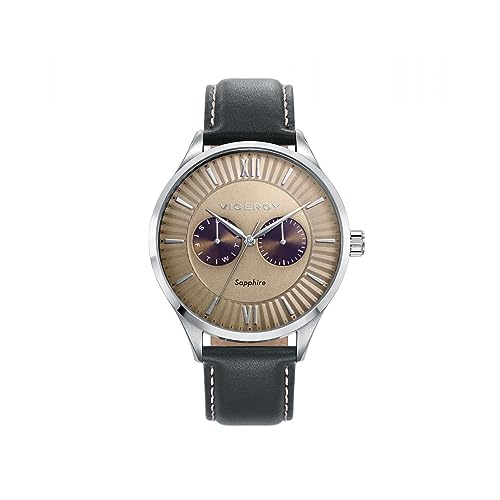Montre Viceroy 471227-93 homme acier marron classique chic