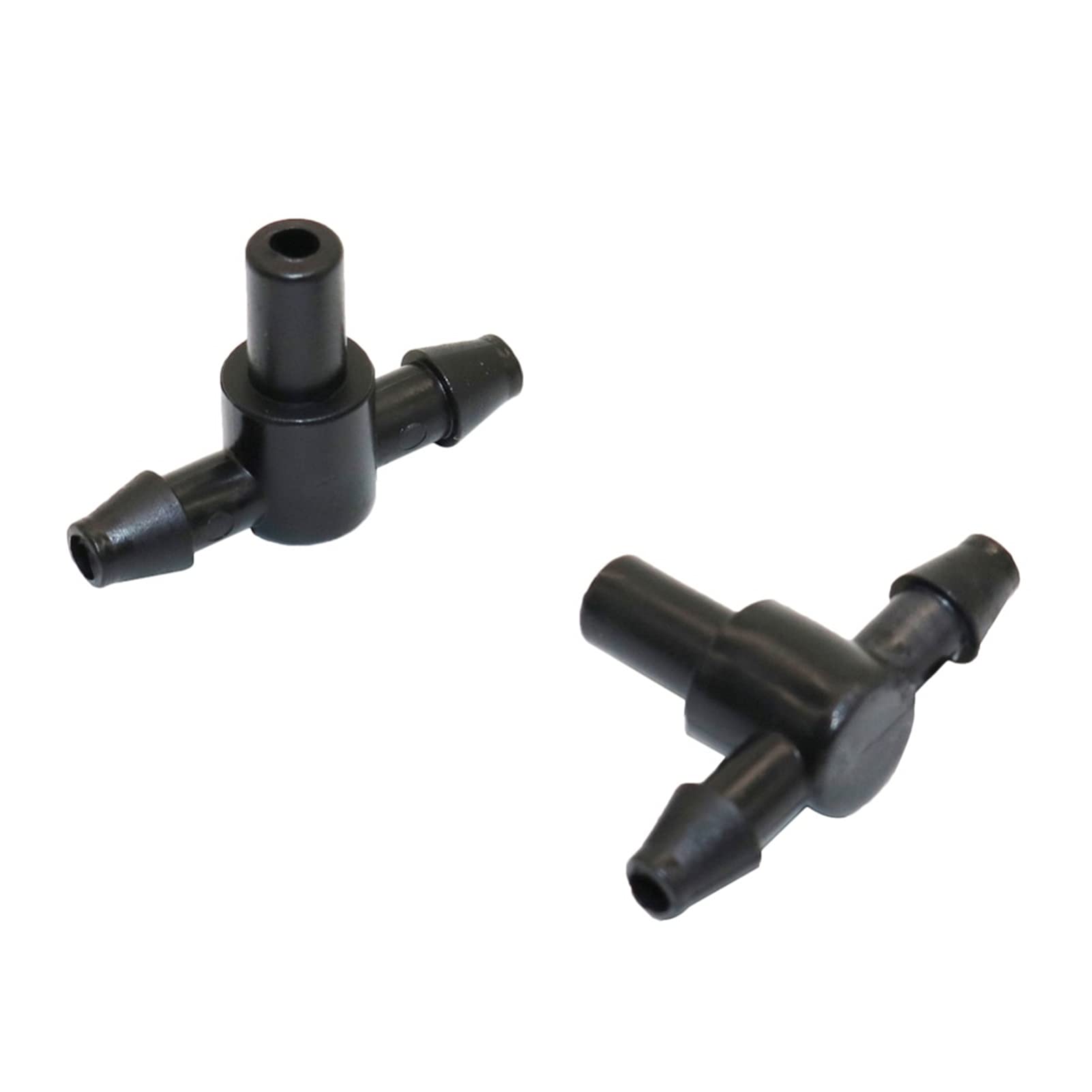 Adaptateur de tuyau de plomberie de jardin Barb Garden Eau Connector Tee Tee, utilisé pour connecter 4 / 7mm Tuyau de 4 / 7mm Toile de buse de buse Système de tuyauterie 500 pièces