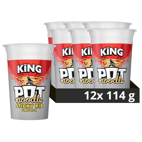 Pot Noodle Sticky Rib King Instant Noodles Cover