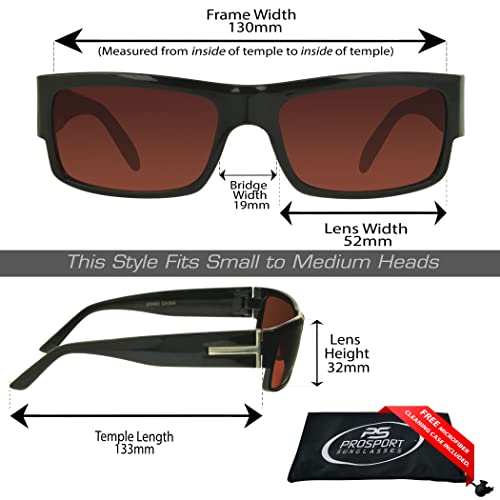 Image of proSPORT Blue Light Reducing High Definition HD Lens Sunglass TR90 Sport Frame Men Women