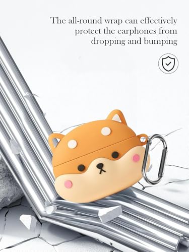 Image of Reiox Soft Silicone Protactive Case Cover Compitable for Oneplus Nord Buds 3 | 3 Pro (Shiba)