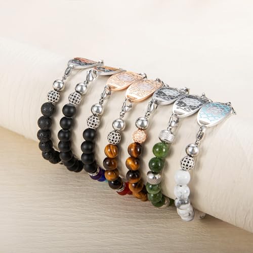 Custom Medical Alert Bracelets For Men Women Stainless Steel Personalized Engraved Emergency Medical ID Bracelets Birthday Gifts For Son Daughter4