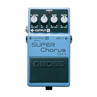 Classic BOSS chorus pedal with clean, brilliant sound for guitar and keyboards. One of our most enduring and trusted chorus pedals since 1989. Perfect for lead players seeking clarity and edge that cuts through the mix. A versatile powerhouse that ta...