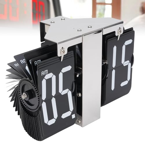 Reloj de mesa abatible de acero inoxidable para salón 6