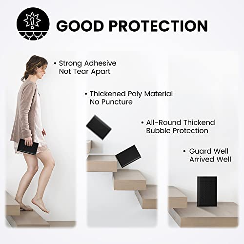 Fuxury Black Bubble Mailers 4X8 Inch 100 Pack, Waterproof Padded Envelopes Self Seal Bubble Envelopes, Padded Mailers For Small Business, Envelope Mailers Bulk#000 #TOP4