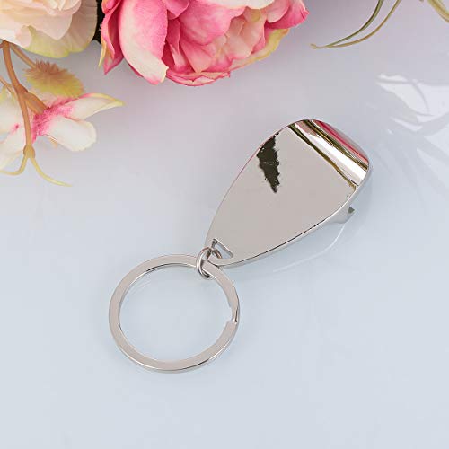 Chaveiro Amosfun 3 peças de liga de abridor de garrafa de liga para mini abridores de cerveja, chave