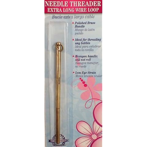 Tooltron Tool Tron Needle Threader with Extra Long Wire Loop- Cover