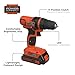 BLACK+DECKER 20V Max Drill & Home Tool Kit, 68 Piece (LDX120PK)