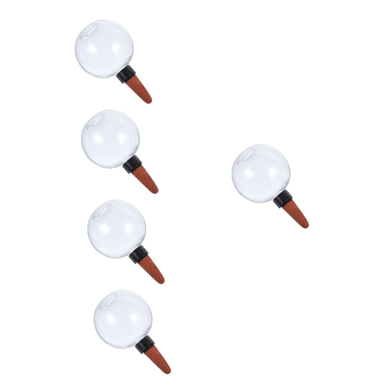 TOYANDONA 5 Piezas Dispositivo de Riego Automático para Plantas Sistema de Riego Interior Macetas Control de Volumen de Agua Diseño y Reutilizable