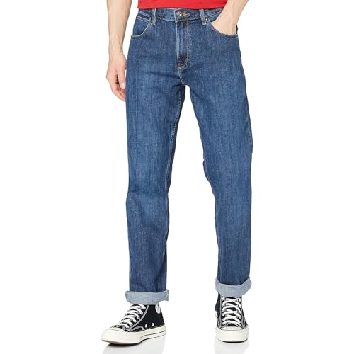 Wrangler Jeans Uomo Straight, Vestibilità...