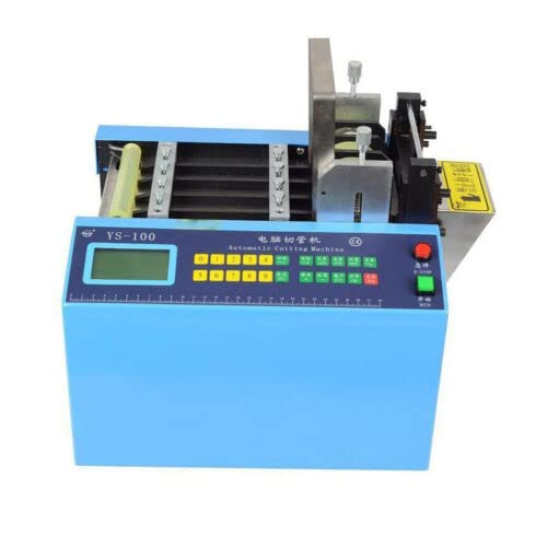YS-100 Automatic Heat-shrink Tube Cutting Machine, front view