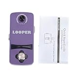 [Longue durée d'enregistrement] : offrant environ 12 minutes de temps d'enregistrement, cette pédale de looper de guitare est idéale pour les séances de pratique ininterrompues et les arrangements complexes.