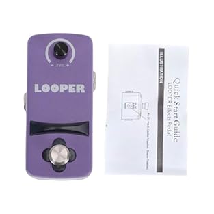 One-Button Control: The mini guitar looper compressor pedal features intuitive single-button control for recording, layering, playback, and stopping, making it incredibly user-friendly for musicians of all levels. Innovative Layering : With its uniqu...