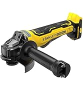 Stanley FatMax V20 Cordless Angle Grinder SFMCG700B (18 V, 125 mm Disc Diameter, Brushless Motor,...