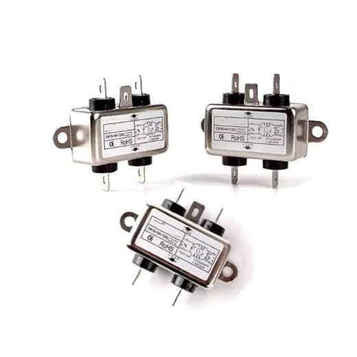 Filtro de potencia monofásico CW4L2-S(005) de 3 A a 40 A, tipo terminal, 220 V CA, purificador de armónicos antiinterferencias EMI, CW4L2.(CW1B-6A-T(05))