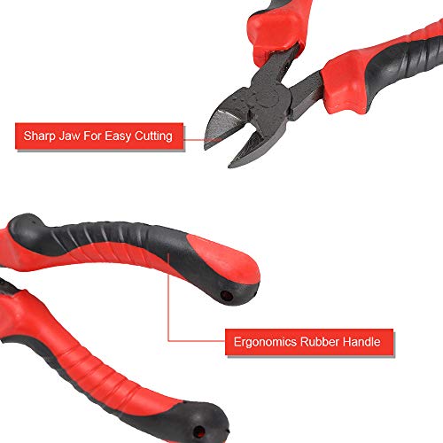 Andoer Alicate de pesca Cortador de pesca Tesoura de peixe Acessórios de equipamento de pesca