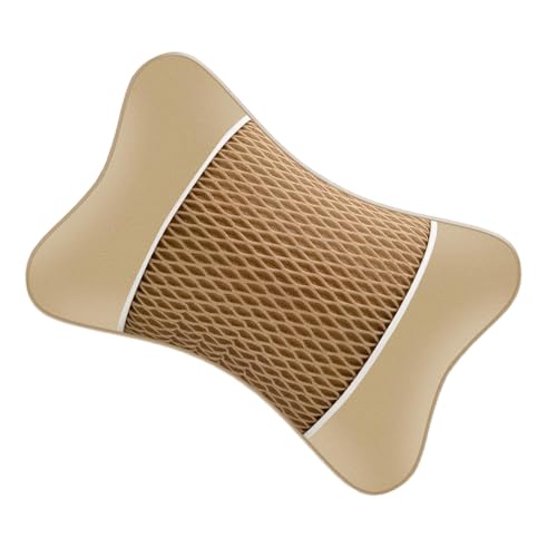 Oreiller cervical pour siège de voiture, coussin cervical pour voiture | Coussin de repose-tête élastique et respirant pour siège de voiture,Coussin...