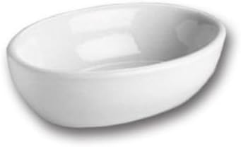 Hall China 706-WH White 11 Oz. Deep Oval Baker - 24 / CS
