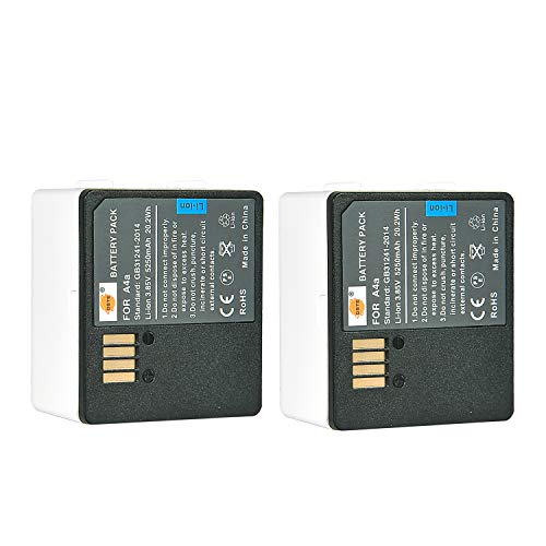 Batterie Arlo Pro 3 et Ultra DSTE lot de 2 recharges pour caméra de sécurité