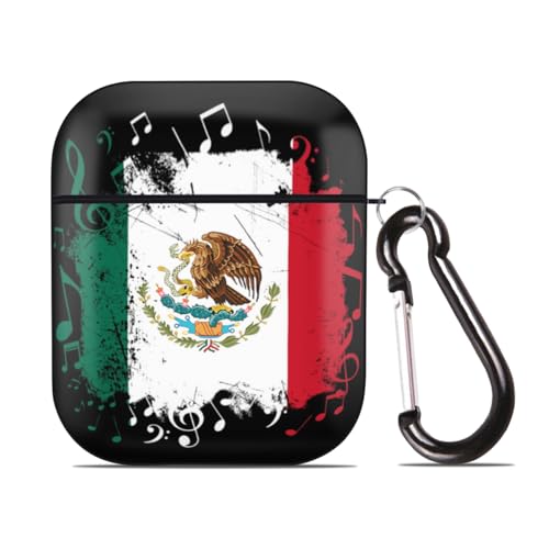 Coque AirPods 1 et 2 Mexique musical protection intégrale boîtier écouteurs PC
