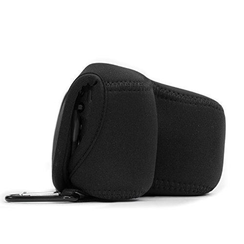 MegaGear MG510 Olympus PEN E-PL9, E-PL8, E-PL7 Ultraleichte Kameratasche aus Neopren - Schwarz – Bild 4