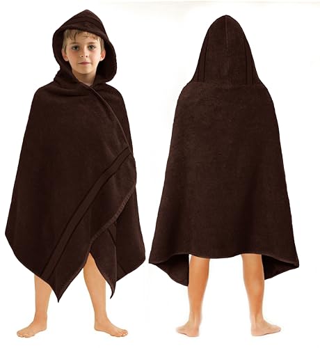 Image of ORIGINAL KIDS Hooded Bath Towel Wrap - Ultra Soft 100% Cotton Kids Towel