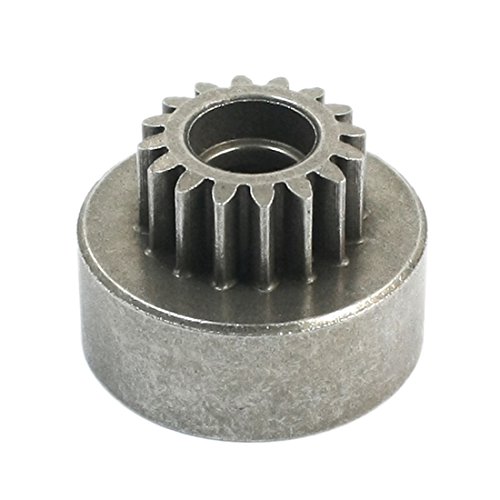 Aexit 02107 Steel Electrical equipment Clutch Bell 16T 20mm x 29mm for 94188 RC 1/10 Car