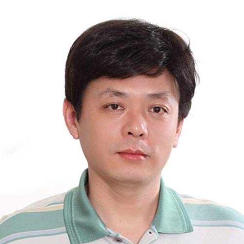 Image of Tressedup Hair Men's Short Black Natural Wigs For Men Full Head, Wigs for Boys