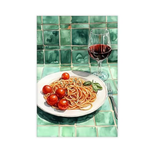 Poster sur toile de cuisine 61x91 cm pour décoration murale de maison