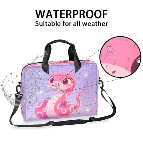 Bolsa para portátil de 16 pulgadas con diseño de serpiente miniatura 2