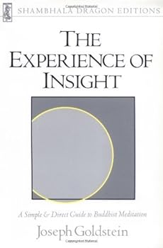 By Joseph Goldstein - Experience of Insight (Revised edition)