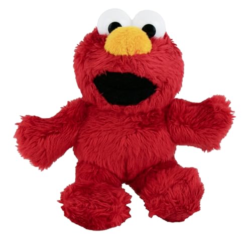 World Smallest Tickle Me Elmo Plush Toy (1 pc.) – Pocket-Size Giggling Elmo with Keychain Clip – Perfect for Travel, Gifts & Stocking Stuffers