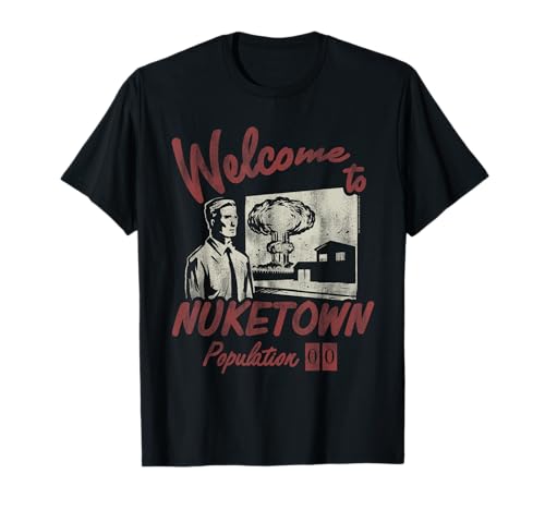 Call of Duty Welcome to Nuketown Population 00 Video Game T-Shirt