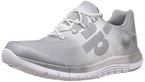Reebok Zpump Fusion Baseball Gris/Blanc, Baseball gris/blanc, 37 EU