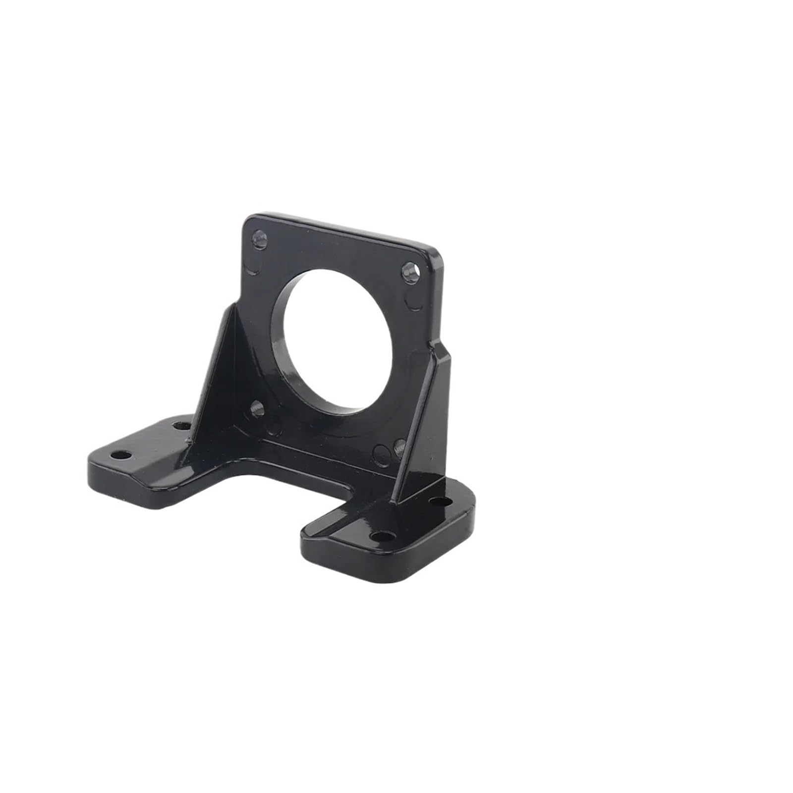 1pcs Aluminum step servo motor bracket/horizontal mounting motor base for NEMA 17/23/34 motor Thickened material(34 Aluminum bracket)