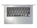 Wrist Palm Rest Palmrest Shield Cover With Touchpad Trackpad Protector Skin for 13.3" Dell Inspiron 13-7347 13-7348 13-7359 i7347 i7348 i7359 2-in-1 Laptop (brushed steel silver palmrest cover)