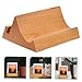 SHINEOFI 1pc Wooden Desk Calendar and Phone Stand Rustic Mobile Holder for Photos and Cards Versatile Table Display for Home and Office Use Compact for Easy Storage