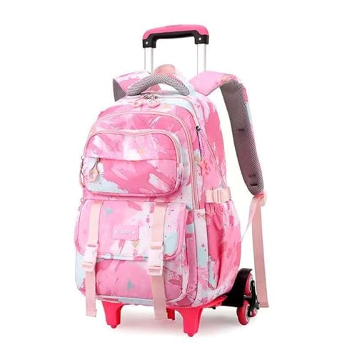 Sac à dos à roulettes filles pour le collège et les déplacements quotidiens