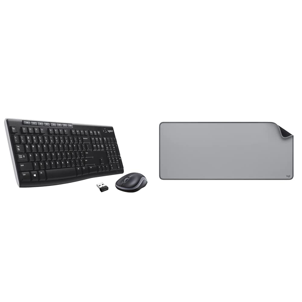 Logitech MK270r Wireless Keyboard and Mouse Combo for Windows, 2.4 GHz Wireless, Spill-Resistant Des (B0B1KZJR8G) Amazon Price History, Amazon Price Tracker