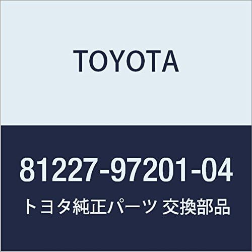 TOYOTA (toyota) Genuine Parts Fog Light Guard (Royal Blue Me. ) Duet Part No 81227 – 97201 – 04