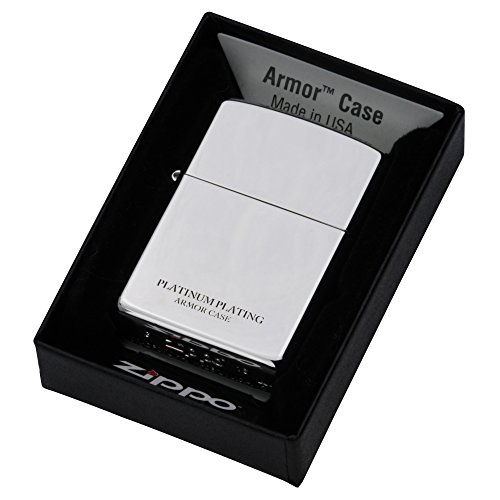 Zippo Lighter Armor, Titanium Coating, Platinum 16-PLAT