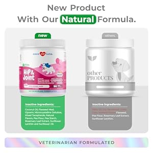 Joint supplement for dogs  90 soft chews  with green lipped mussel glucosamine turmeric fish oil msm and yucca schidigera soft chews max strength   cucciolini doodles