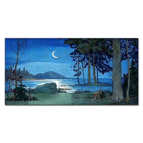 Photo sur verre acrylique 100x50cm et tableau en verre paysage pour décoration d'intérieur moderne