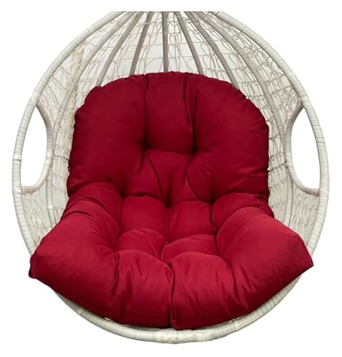 Coussins de chaise de panier suspendus en finition haut de gamme pour extérieur élégant