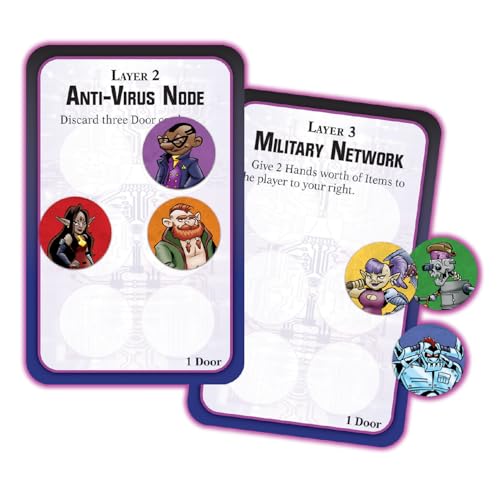 Munchkin Shadowrun Juego de Mesa de Cartas Cyberpunk miniatura 7
