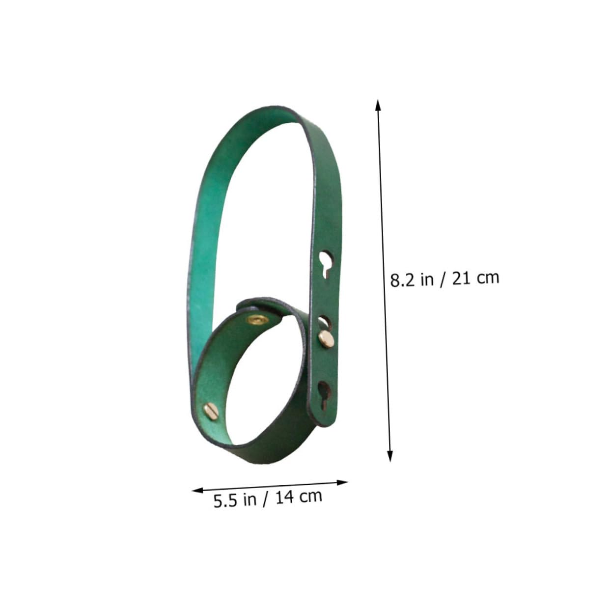 SOLUSTRE 2Pcs Portable Leather Coffee Sleeve Handheld Cup Carrier for Hot Drinks for Coffee Milk Tea and More Friends and Family